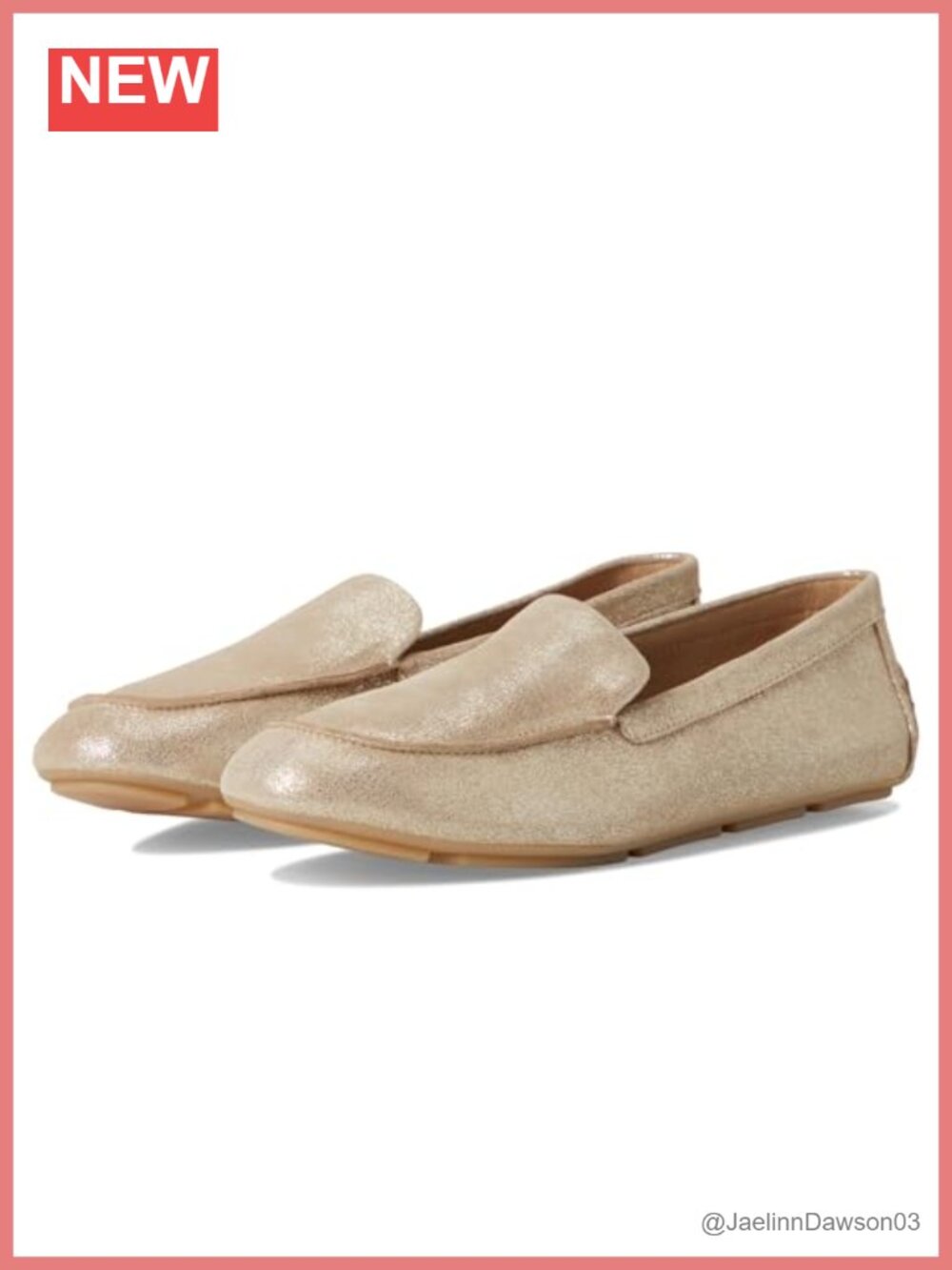 Eileen Fisher Women's Driving Loafer Leather Moc Toe Slip-On